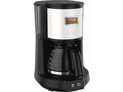 Кофеварка Tefal Cups Два выбираемых режима капельного типа Maison Snow CM4901JP 0.6L/5 "Coffee White"