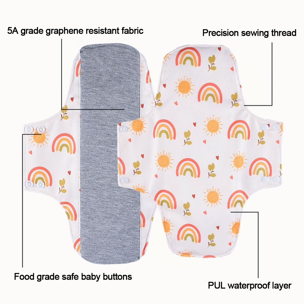 Reusable Monthly Absorbent Menstrual Female Hygiene Sanitary Napkin Useful Women's Tampons