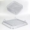 1 Set Stainless Steel Dehydrator Rack Three-layers Stackable Square Dishwasher Safe Roasting Steamer Rack Kitchen Fryer Accessories