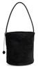 Tote Plain Bucket Small Suede Style Travel Date Shoulder Winter [HIKKER-LINK] Bag, Bag, Women's, Bag, Handbag, Bag, Bag, Bag, Shopping, Lightweight,