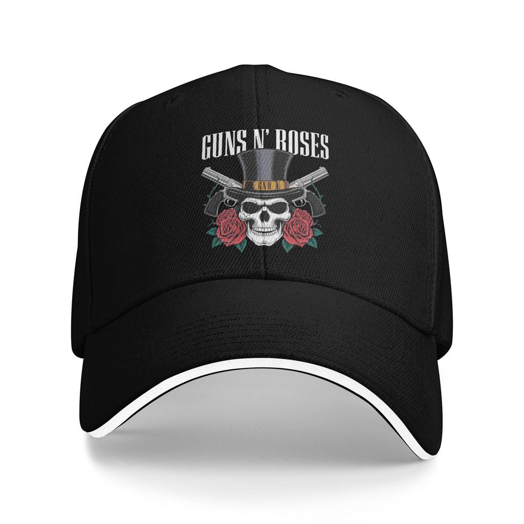 You Gotta Learn To Live And Run Sandwich Hat Men Women RetroBaseball Caps GNR Breathable Polyester Summer