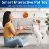 SMART Interactive Pet Ball Remote Control Flashing Rolling Jumping Rotating Waterproof Dog Chew Toy Ball for Aggressive Chewers
