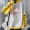 Anime Cartoon Spy X Family Graphic Hooded Cute Anya Forger Sleep Printed Streetwear Men Women Hoodies Harajuku Unisex Sweatshirt
