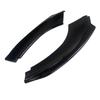 3 PCS Gloss Black 1:1 Maxton Style Car Front Bumper Lip Splitter For Seat Leon MK2 Cupra FR R 2009-2012 Facelift Body Kit Tuning