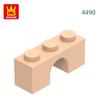 Нетоксичные 97 шт./лот 4490 Арка 1x3 Строительные блоки Аксессуары для Moc Совместимые с Кирпичиками DIY Детские игрушки Подарочная коробка