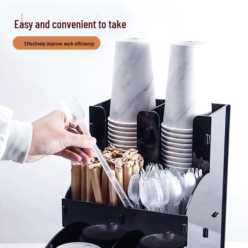 Acrylic Paper Cup Holder Dispenser