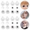 Quality Accessories DIY Acrylic Doll Eyes Eyeball Toy Transparent&Black Eye Patch Sticking Mud Clay