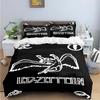 Поп-певец L-Led-Zeppelin Принт Комплекты постельного белья Изысканный набор постельных принадлежностей Пододеяльник Комплект одеяла Комплект постельного белья Роскошный подарок