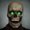 Привлекательная маска для лица в стиле косплея, приятная на ощупь эмульсия, подвижный рот, челюсть, светящийся реалистичный череп