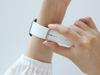 [АПОСТРОФ ЗАПЯТАЯ] АПОСТРОФ ЗАПЯТАЯ Кожаный Рабочий Ремешок для Apple Watch Кожаный Браслет Белый