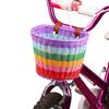 Kids Bikes Basket Plastic Wovens Bikes Basket Childrens Bicycles Handlebars Basket