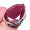 Ruby(Simulated) Gemstone Handmade 925 Sterling Silver Gift Ring Size 6