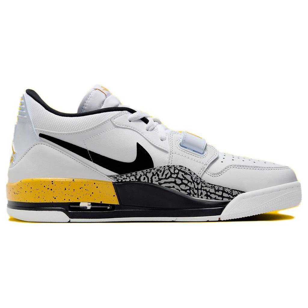 Кроссовки Air Jordan Legacy 312 Low Желтая охра Мужские Белые Черные Волчий серый CD7069-107
