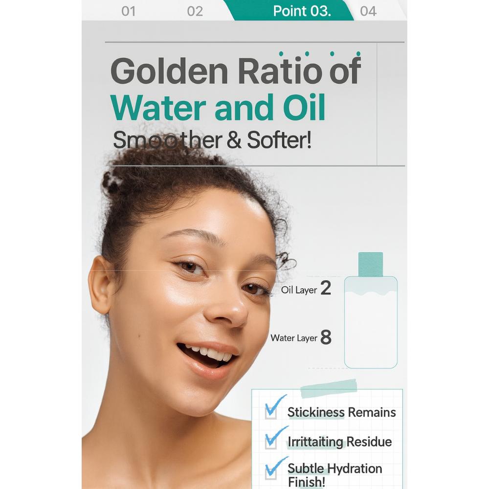 ILLIYOON Мягкое средство для глубокого удаления макияжа с губ и глаз 140 мл / Мягкое водостойкое средство для снятия макияжа для чувствительной кожи