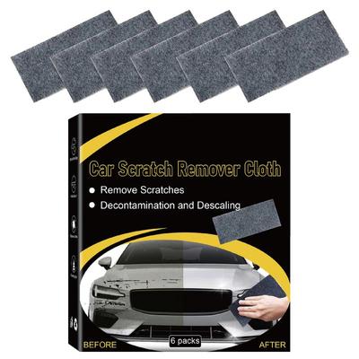 Салфетка для ремонта царапин на автомобиле, 6 шт. Салфетки для удаления царапин на автомобиле, салфетки для чистки деталей автомобиля Nanosparkle, принадлежности для мытья автомобиля