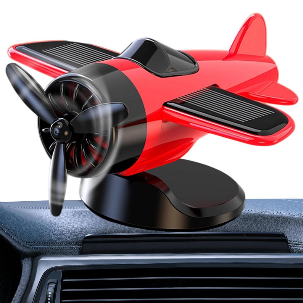 Dgayaeic Solar Powered Car Decor | Dashboard Decor | Spinning, Drifting, Fans Collectors Item for Men and Women Driver
