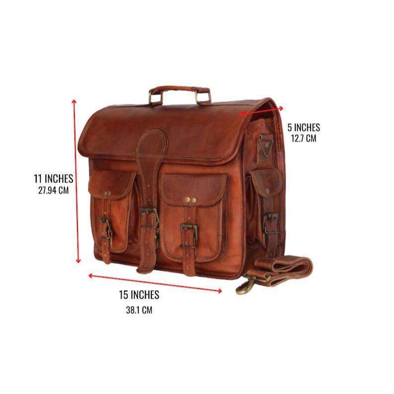 15-дюймовая кожаная сумка-мессенджер, чехол для ноутбука, офисный портфель, подарок для мужчин, потертая сумка через плечо для компьютера