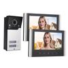 Видеодомофон с 7-дюймовым TFT ЖК-экраном, широкоугольным объективом на 120 градусов для дома и квартиры