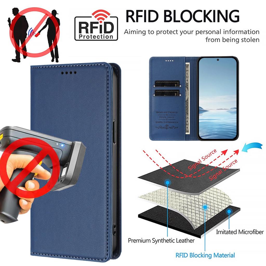 Magnetic Wallet Flip Leather Case For Xiaomi Poco M8 M7 M6 Pro M6 Plus M5 M5S M4 Pro M3 Phone Cover For Coque Poco M8 M8 Pro 5G