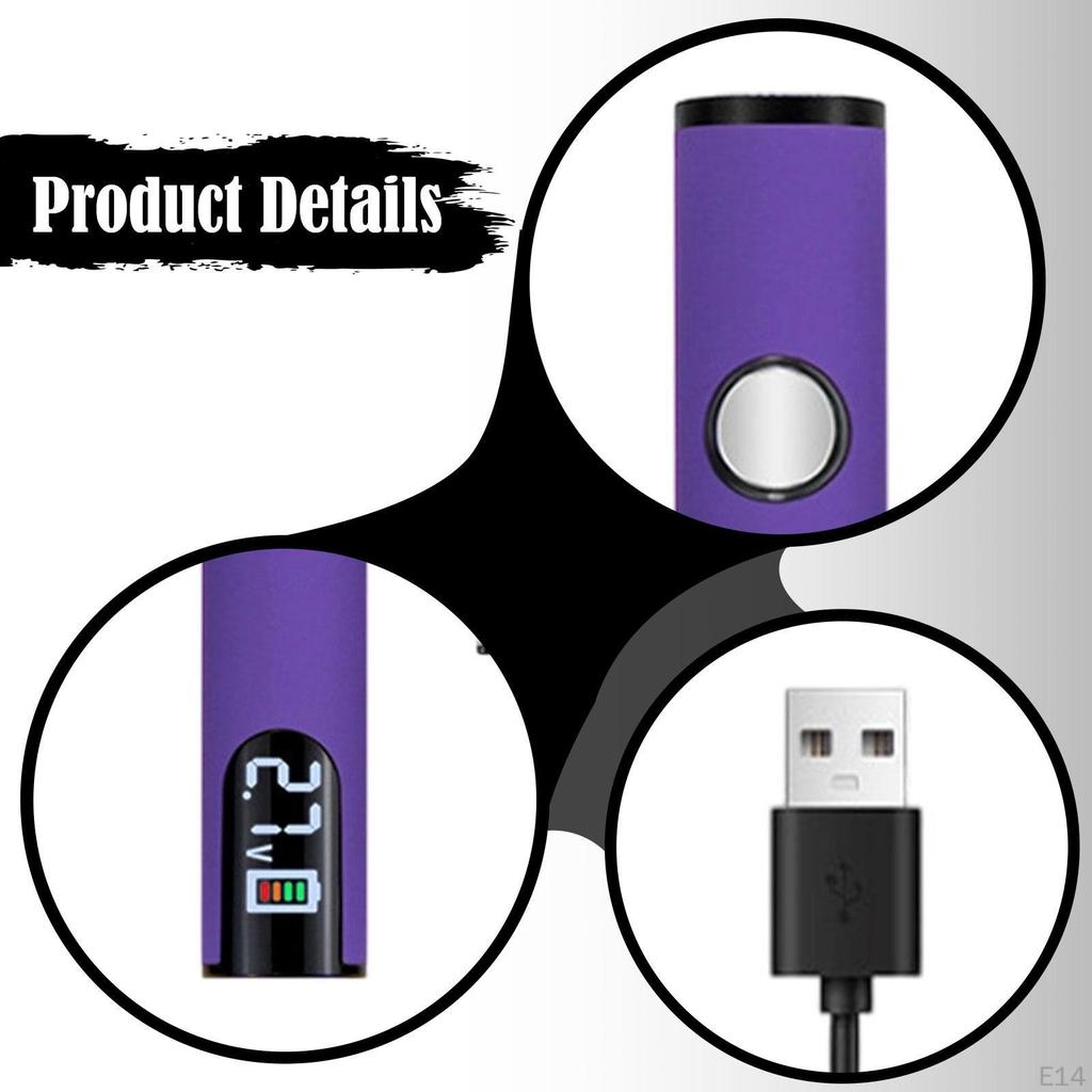 Набор паяльника Аккумулятор Ручка 650 мАч Резьба 510 Портативный Беспроводной USB для ремонта