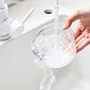 with Lids Glass Cooking Cup Transparent Food Storage Container Portable Food Preservation Box  Home
