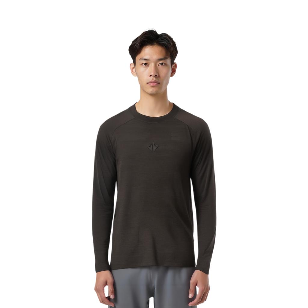 Li Ning Basketball Collection T Shirt Men's Mixed Color Dark Chocolate Umber ATLV001-3
