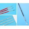 3pcs 0 00 000 Hook Line Pen Professional Fine Tip Drawing Brushes for Acrylic