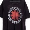 Винтажная футболка Red Hot Chili Peppers и детская футболка, Черная хлопковая футболка, XL