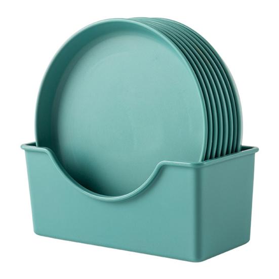 1 комплект тарелки для вертелов, легко моющаяся многоразовая 6-дюймовая тарелка с фруктами в японском стиле