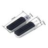 Motorcycle Foot Pegs Footrest Pedals For YAMAHA TDR 125R FZ6 FZR FZS XJ-N XJ-S YZF-R6 600 MT03 XJ900S TDM900 BT1100 FZ1 FZ6R