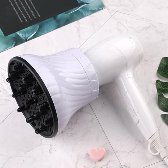 Yousheng Универсальный диффузор для волос, фен-диффузор, насадка для женщин, длинные густые вьющиеся волнистые волосы, объемный фен, диффузор, сменная насадка