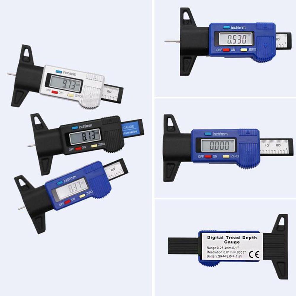 Tire Tread Gauges Digital Tire Tread Depth Gauge Thickness Gauges Depth Gauge Vernier Calipers