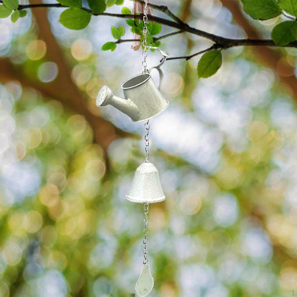 Подвесной железный колокольчик, винтажный колокольчик, металлический колокольчик для улицы, сада, двора, двора