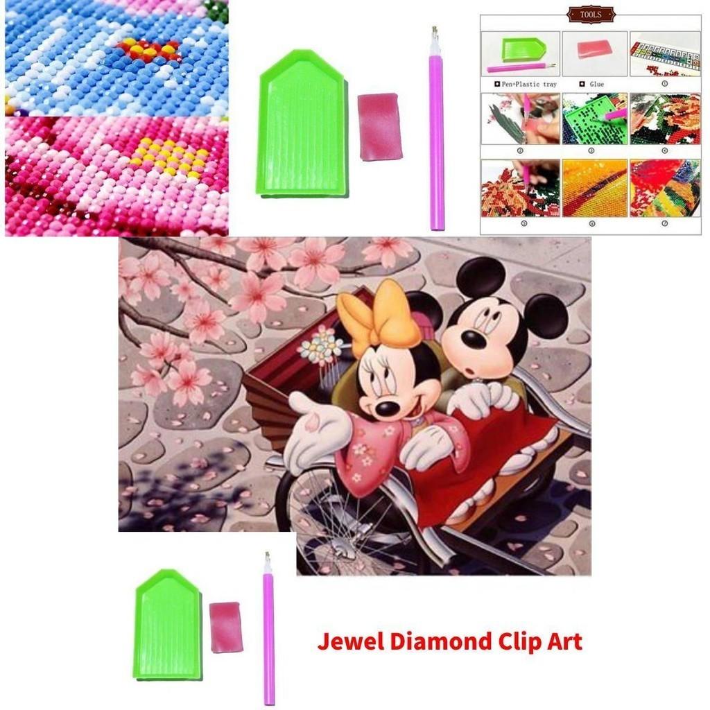 A4 Diamond Painting Tools Set Plastic Light Board Copy Table Point Drill Pen Clay Kit