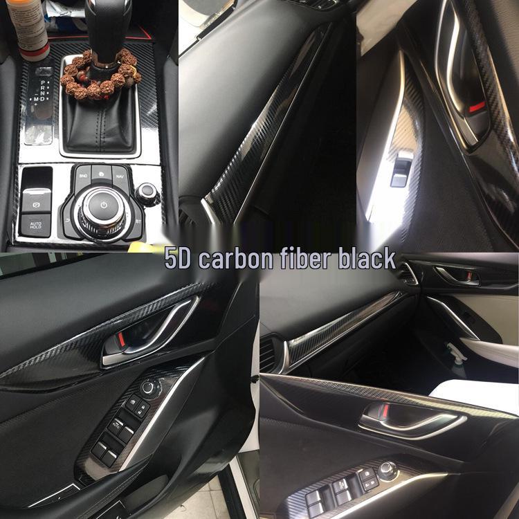 Carbon Fiber Gear Shift Decoration for Mazda CX-4 (2016-2018)