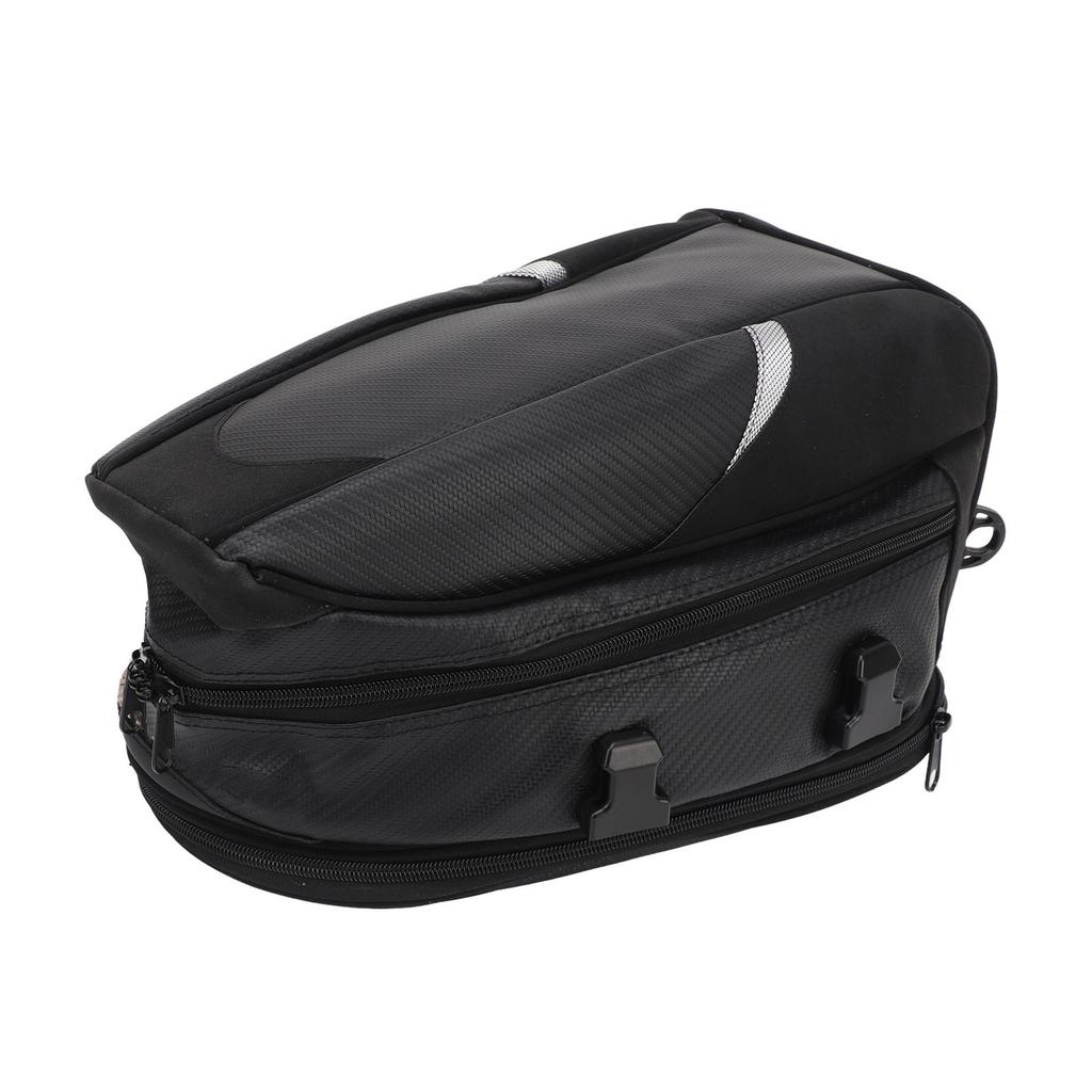 Сумка на заднее сиденье мотоцикла, водонепроницаемый рюкзак для хранения багажа, расширяемый, сумка на заднее сиденье 14,5?18,5 л