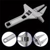 1PC Multifunctional Aluminum Wrench - Adjustable, Strong Grip for Bathroom Repairs, Fits 6-68mm Pipes and Valves