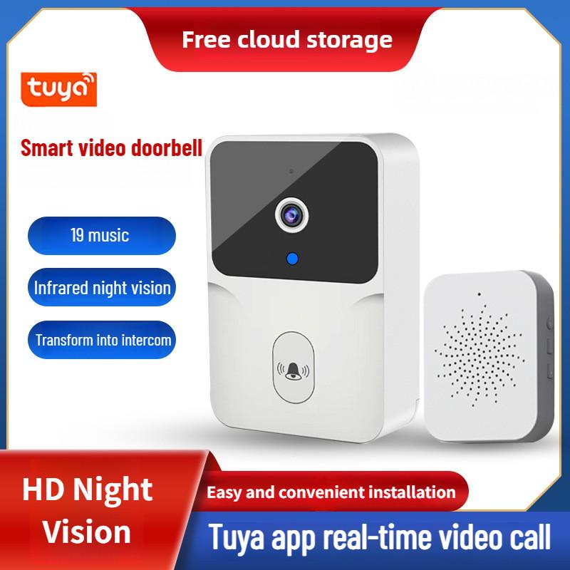 M8 Intelligent Visual Doorbell Household Wireless Remote Video Intercom Door Bell HD Night Vision Security Camera