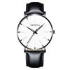 Stylish Men's Quartz Watch with Mesh Band Fashionable  Business Dress Watch