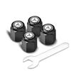 For Mercedes Benz New Car Wheel Tire Valve Air Stem Cap Duust Covers For Mercedes Benz W206 Class C200L CLA GLA W203 W220 W213 W211 W212 W201 DP1
