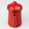 Pearl Metal Coffee Pot, Red, 600ml, Enamel, Just the Right Size, HB-4412