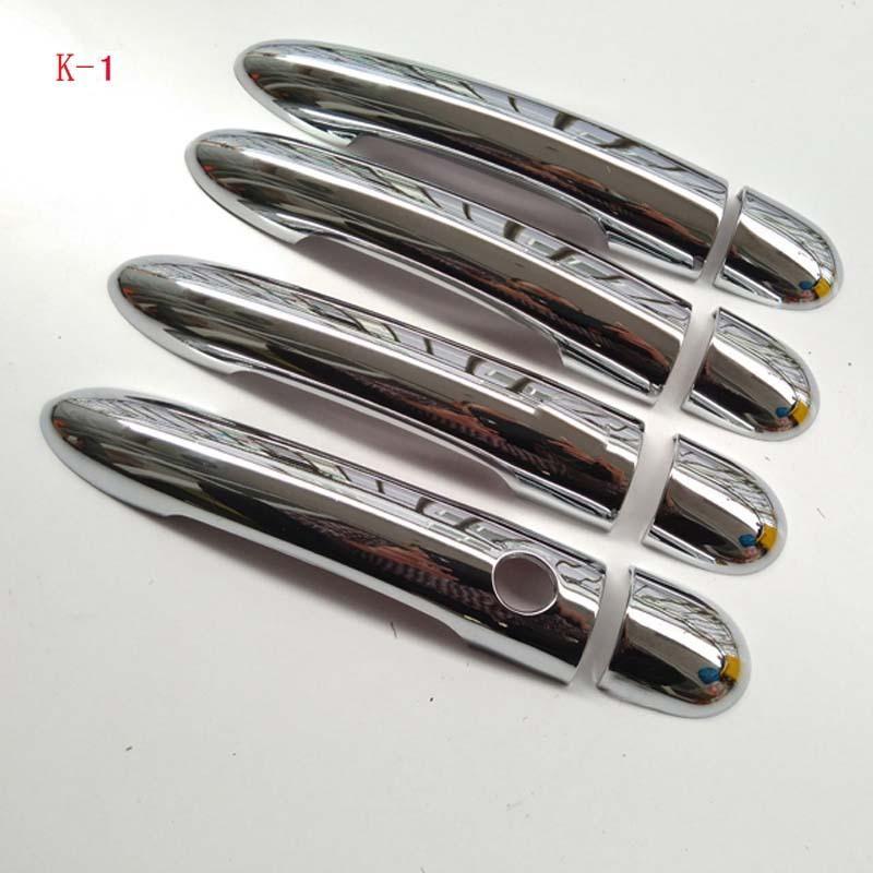 ABS Chrome Door Handle Cover Trim for Renault Megane ii 2 MK2 2002 2003 2004 2005 2006 2007 2008 Car Styling Sticker Accessories