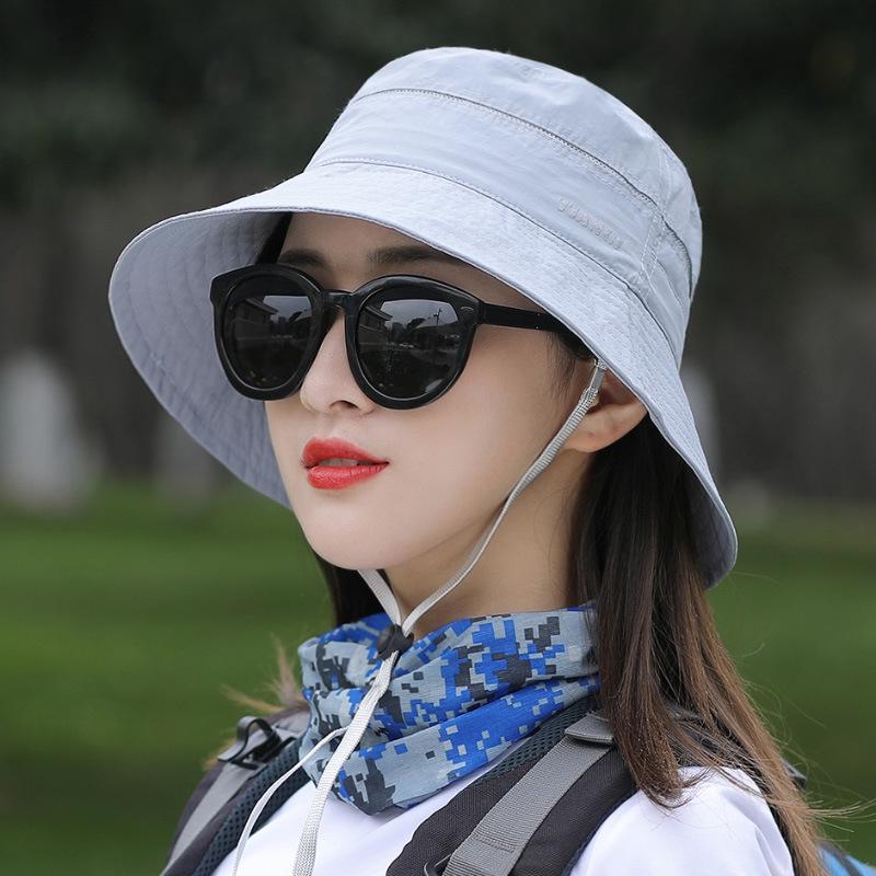 Women's Summer Outdoor Sun Hat - Lightweight, Breathable, and Versatile with Face Cover