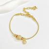 Classic Heart-Shaped Zircon Pendant Snake Chain Bracelet for Women Girls Red CZ Wrist Jewelry Luxury Party Gift Hot Sale 2026