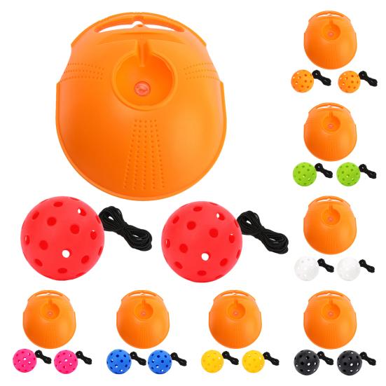 Тренажер для соло-пиклбола, мяч с отскоком и веревкой, высокая прочность, простое в использовании устройство для тренировки пиклбола, тренировочный инструмент