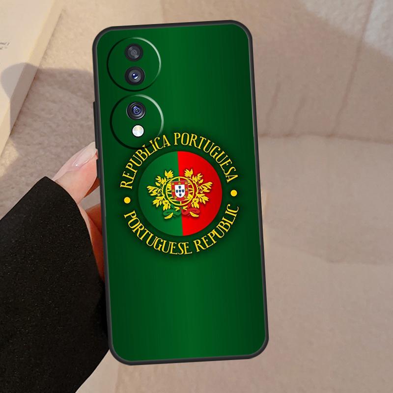Флаг Португалии Чехол для Honor Magic V5 5 6 7 Pro для Honor 200 400 Lite 50 70 90 X8a X8b X9a X9b X9c Обложка