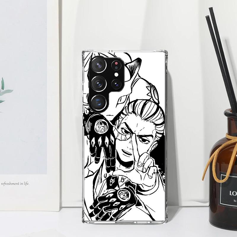 Чехол для телефона JoJo Кира Йошикаге Killer Queen для Samsung Galaxy S26 S25 Edge S24 FE S23 S22 Ultra S21 Plus S20 + Арт Fundas Задняя панель