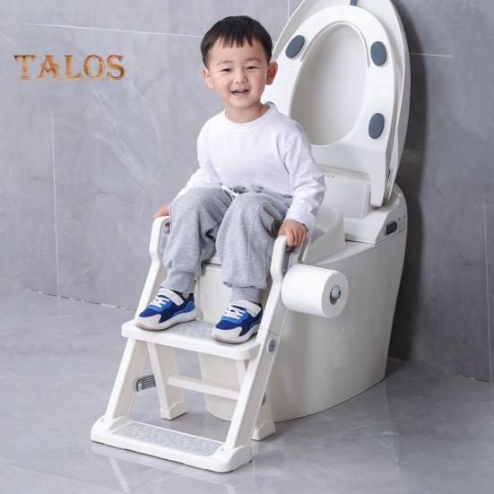 Детское сиденье для приучения к туалету с регулируемой высотой лестницы Складная стремянка Нескользящие накладки Приучающий к горшку Нескользящая лестница для приучения к туалету