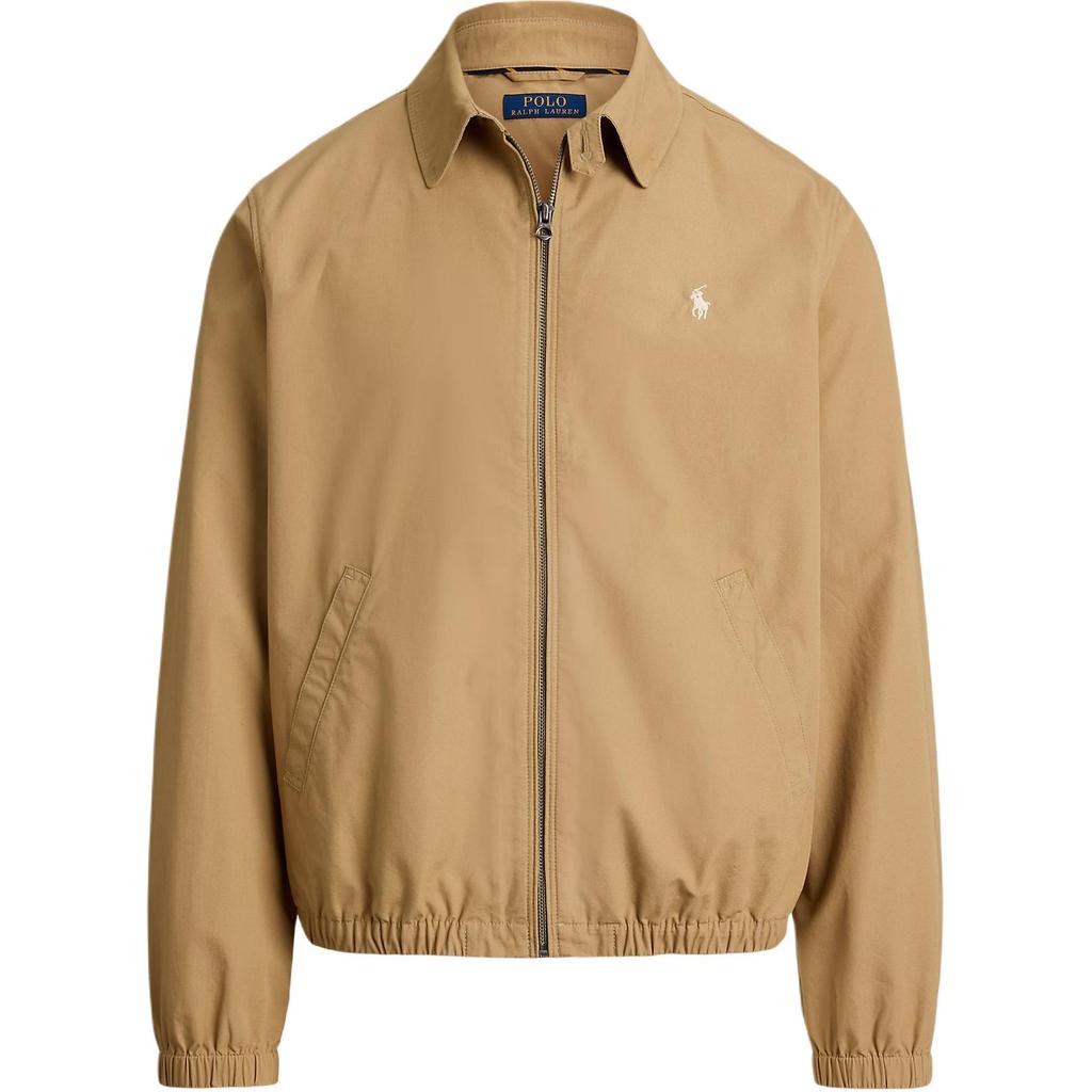Куртка Polo Ralph Lauren из хлопка с прямым воротником, планкой на пуговицах и эластичными манжетами, с длинным рукавом, мужская, 710A12636-003