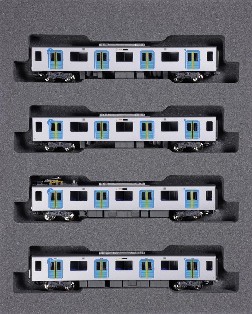 KATO N Gauge Seibu Railway 40000 Series 50 Series Model 4-Car Add-On Set, Train, 10-1962